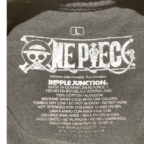 Ripple Junction One Piece Luffy Graphic T-Shirt Men’s Large Anime, Manga, Casual - Picture 3 of 5